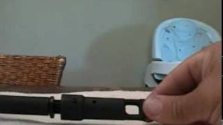 AK74 style muzzle brake installation on a Keltec SU16CA