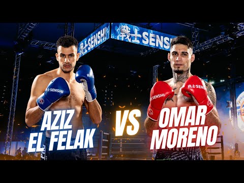 SENSHI 24: F. 5 Aziz “The Sultan” Felak (Morocco) defeated Omar “El Marsiano” Moreno (USA)