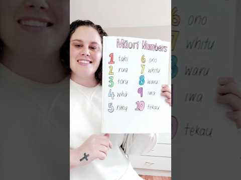 Learn the Maori Numbers - Maori Language Week 2021
