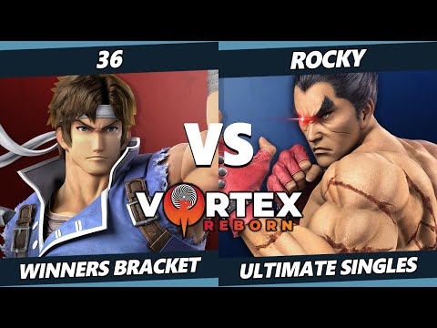Vortex Legends 3 - 36 (Richter) Vs. Rocky (Kazuya) SSBU Ultimate Tournament