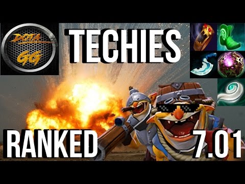 German Techies 7.01 Way to 5K - Let's Play Dota 2 Gameplay Deutsch