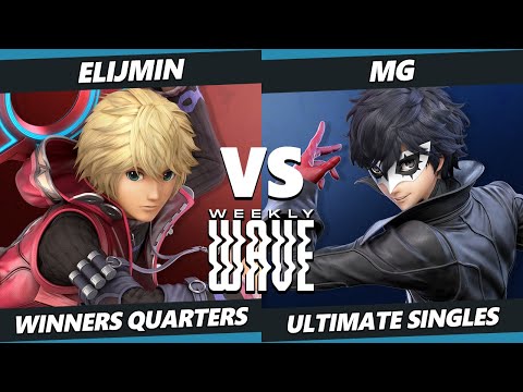 Weekly Wave 27 Winners Quarters - elijmin (Shulk) Vs. mg (Joker) SSBU Ultimate Tournament