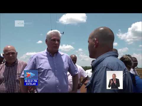 Cuba: Recorre Díaz-Canel entidades de Jagüey Grande