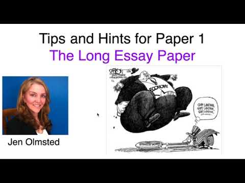 IB Economics Paper 1  Tips and Hints