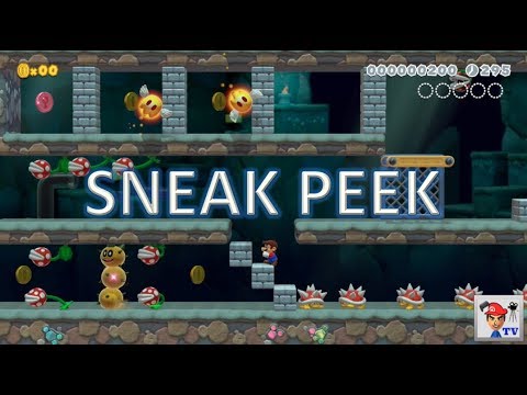 Eric's Super Mario Maker 2 First Levels in 2020 Sneak Peak!