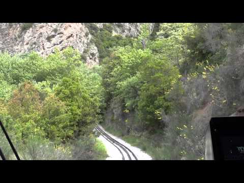 Vouraïkos Gorge  -  Narrow Gauge Rack Railway Kalávryta-Diakoftó