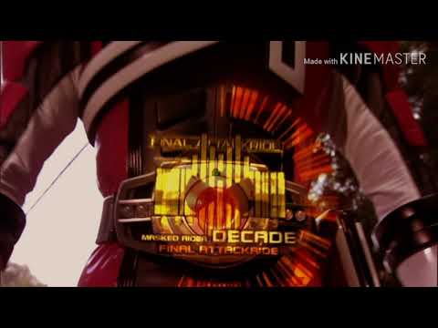 Kamen Rider Decade Final Attack Ride sound effect