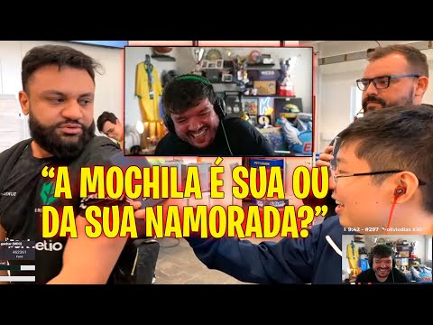 LIMINHA ZOANDO A MOCHILA DO FER E GAULES CHORA DE RIR KKKKKKKKKKKKKKKKKKKKKKKKKKKKKKKKKKK