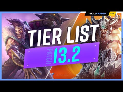 NEW TIER LIST for PATCH 13.2 (13.1b): HUGE Changes!