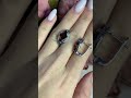 Серебряные серьги с гранатом 4.98ct