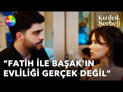 Murat, Başak ile Fatih'in sırrını herkese açıkladı! (Son Sahne) | Kızılcık Şerbeti 119. Bölüm