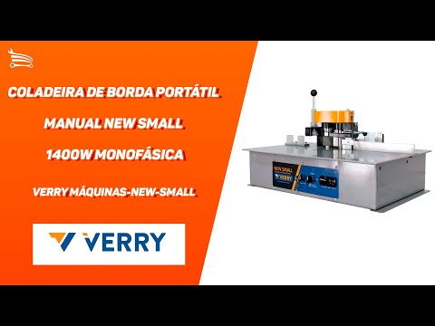 Coladeira de Borda Portátil Manual New Small 1400W  Monofásica  - Video