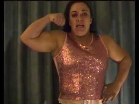 Huge, young and sexy bodybuilding star Anna Mikhaylenko invites you to meet her in Berlin