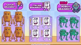 Merge anomaly Merge fellas Sahur vs Italian vs Robot Brainrot #roblox #mergefellas #boss