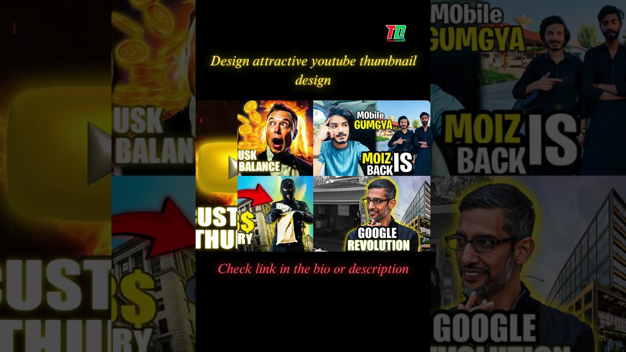 Design attractive youtube thumbnail design #youtubeshorts #thumbnail