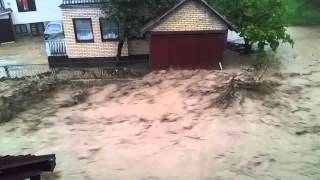 preview picture of video 'Бања Ковиљача поплава'