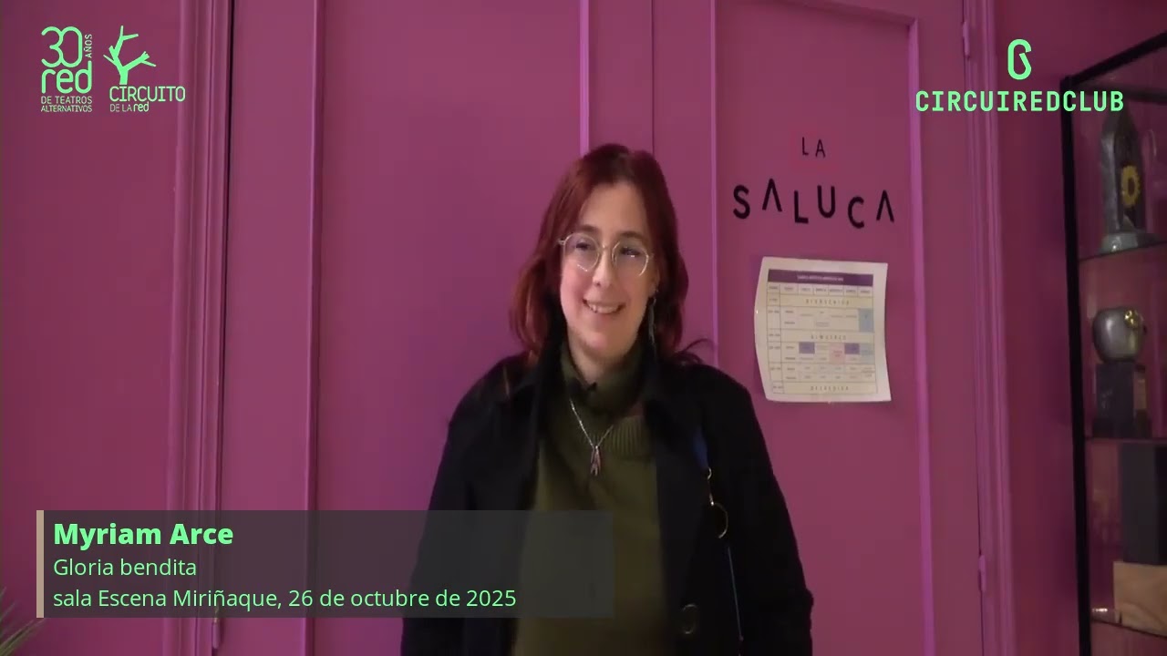 Gloria Bendita || CircuiRedClub || Escena Miriñaque || 26 de octubre de 2025