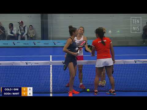 FFT Padel Tour - Finale dames - Collombon / Ginier vs Godallier / Martin