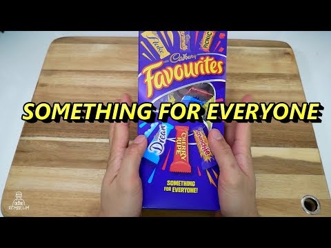Cadbury Favourites - Chocolate Candies treats snacks - Surprise Unboxing for kids fun time - Asmr
