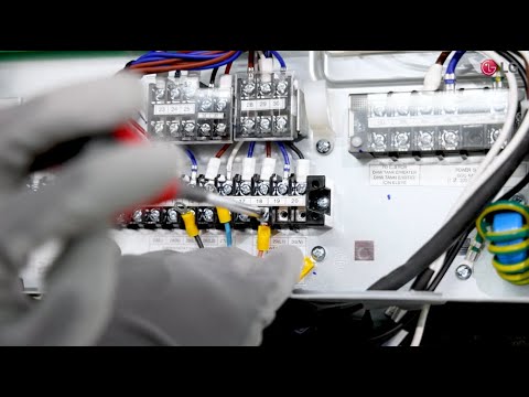 LG Therma V R32 Split Installation Guide_Step 2 – Wiring, Water Piping Installation & Start up