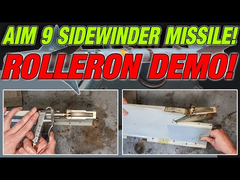 AIM 9 SIDEWINDER MISSILE | How it Works with Rolleron Demo!