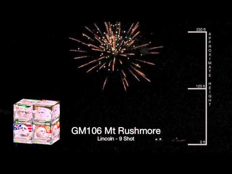 GM106 Mt Rushmore - 9 Shot (Assorted)
