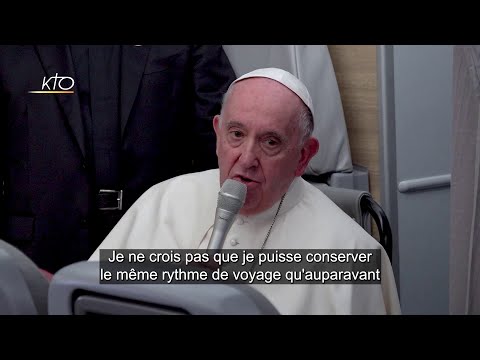 La santé et les projets de voyage du Pape