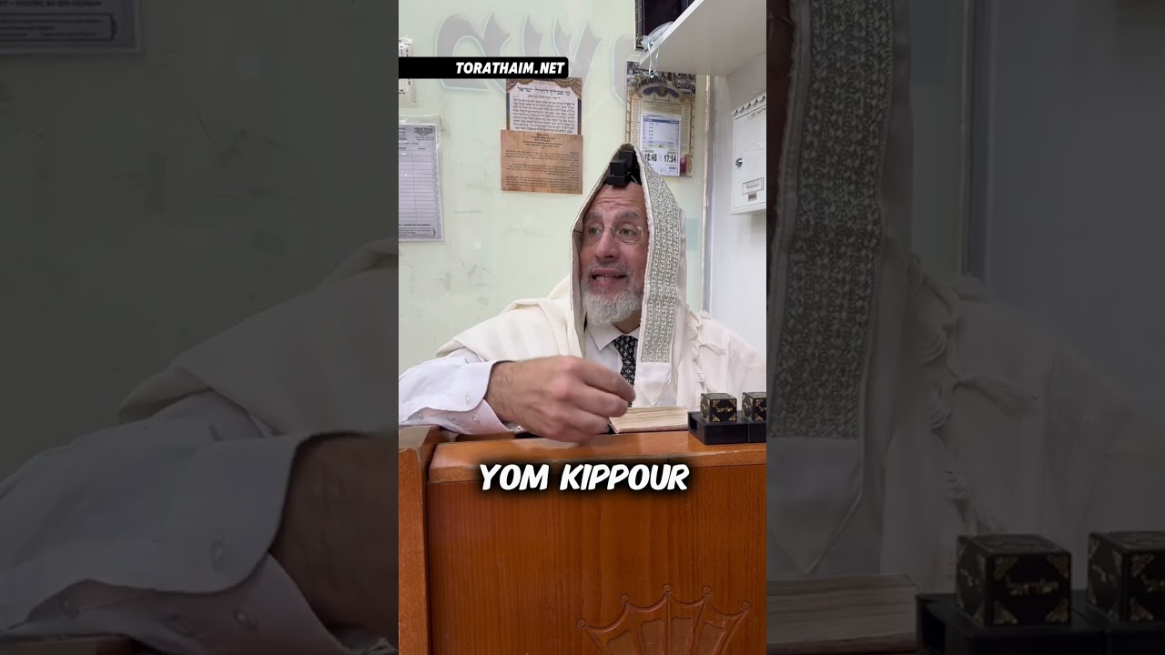 Yom Kippour, un jour exceptionnel !