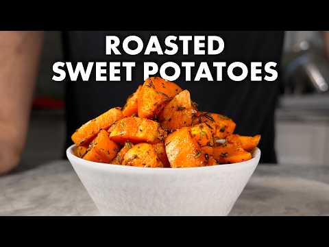 Roasted Sweet Potatoes With Rosemary and Thyme