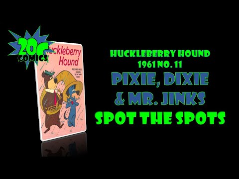 20C Comics: Pixie, Dixie & Mr. Jinks from Huckleberry Hound 1961 #11
