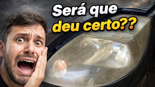 Só R$25?! Testei um curso de restauração de farol e olha no que deu…