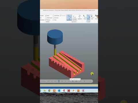 19-2D Contour Tapper And Angle Slot Program#Mastercam 2D Contour On 3D Slot#Mastercam 2D Tapper