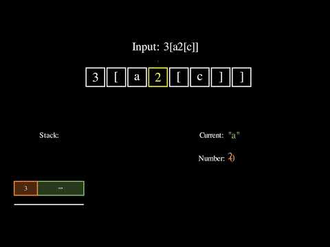 Leetcode 394. Decode String