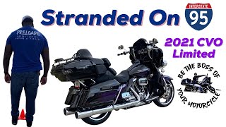 Problems With My 2021 CVO Limited!! Stranded On I-95!!!