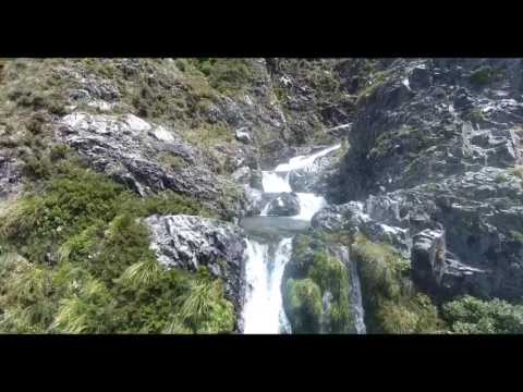 A hidden gem. New Zealand Waterfall - 1080p