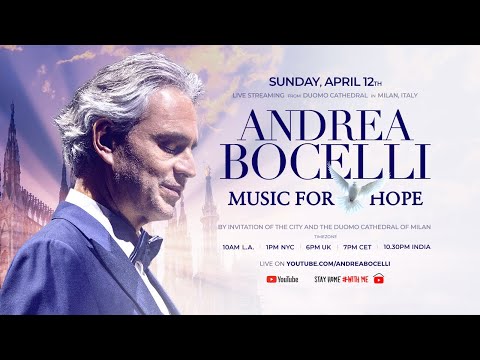 Andrea Bocelli - Music For Hope - Ostersonntag - Live vom Mailänder Dom (German Trailer)
