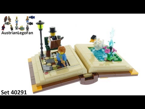 Vidéo LEGO GWP (Sets promotionnels) 40291 : Creative Personalities Hans Christian Andersen