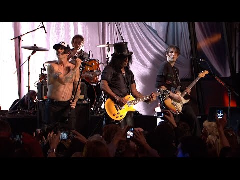 Red Hot Chili Peppers - Rock N' Roll Hall Of Fame 2012 with Chris Rock Induction and Performance