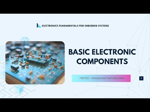 Basic Electronic Components Explained | Resistors, Capacitors, Diodes & Transistors