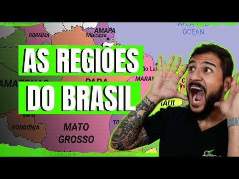 As Regiões do Brasil (IBGE) - Geobrasil
