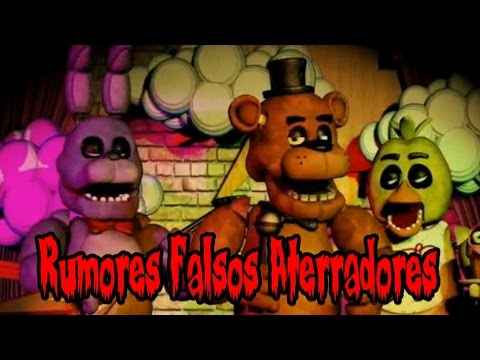 Rumores Aterradores Falsos de Five Nights At Freddy's