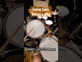 Drum Tuning - Toms Before n After #drums #drumming #drumtuning