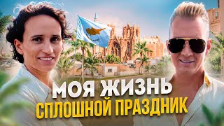 White Rocks: Aufbau einer Eventlocation bei Limassol auf Zypern