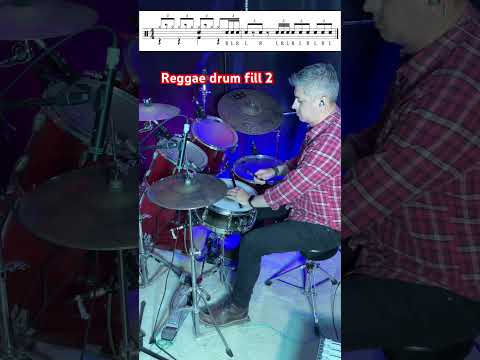 Reggae drum fill 2 #drums #reggae