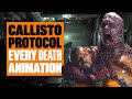 EVERY Death Animation in The Callisto Protocol - PS5 CALLISTO PROTOCOL GAMEPLAY DEATH SCENES