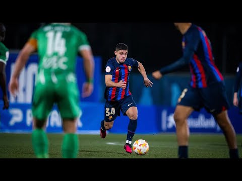 Lucas Roman Debut vs UE Cornella | Barca Atletic (4/2/23)