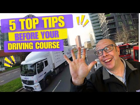 5 Top Tips before your Lorry or Bus training course! 🚛🚌
