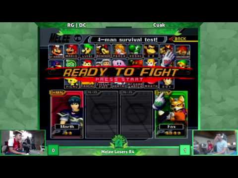 TreeHouse VI: SSB Melee Singles Losers Round 4 - Cuak Vs. RG|DC