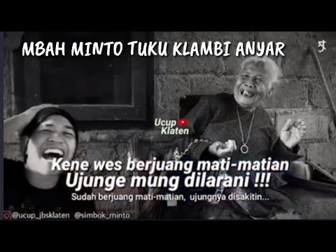 MBAH MINTO DAN UCUP KLATEN EDISI TUKU KLAMBI ANYAR || DAGELAN JOWO