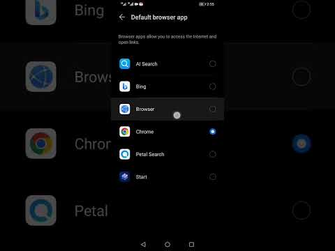How To Change Default Browser On Any Huawei Android Phone